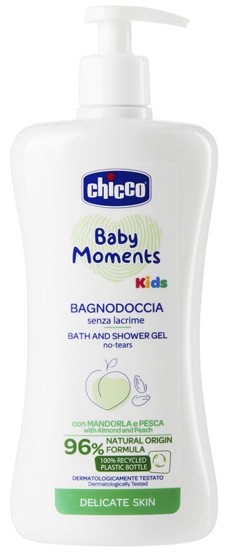 CHICCO BABY MOMENTS BAGNODOCCIA KIDS 500 ML - Farmacia-flash.it