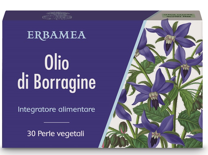 OLIO DI BORRAGINE 30 PERLE VEGETALI - Farmacia-flash.it