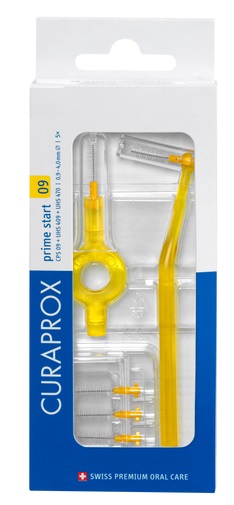 CURAPROX CPS 09 SCOVOLINO PRIME START 09 YELLOW 5 PEZZI - Farmacia-flash.it