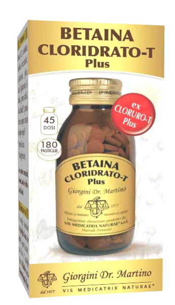 BETAINA CLORIDRATO-T PLUS 180 PASTIGLIE - Farmacia-flash.it
