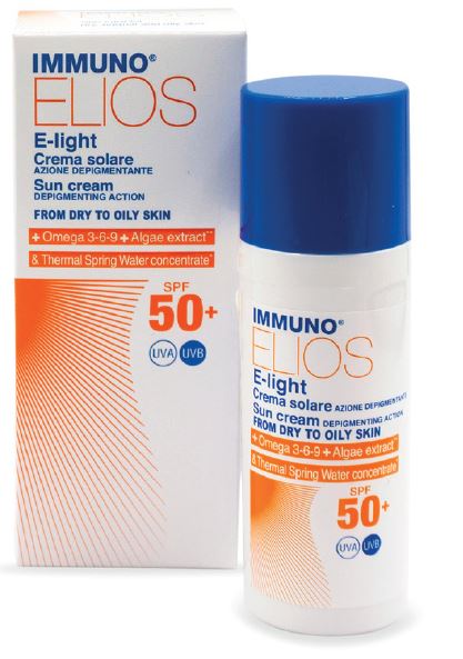 IMMUNO ELIOS CREAM E-LIGHT SPF50+ LIGHTENING 40 ML - Farmacia-flash.it
