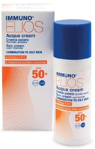 IMMUNO ELIOS ACQUA CREAM SPF50+ OILY SKIN 40 ML - Farmacia-flash.it