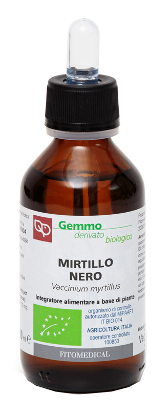MIRTILLO NERO MACERATO GLICERICO 100 ML BIO - Farmacia-flash.it