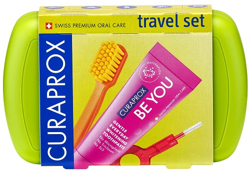 CURAPROX TRAVEL SET GREEN - Farmacia-flash.it