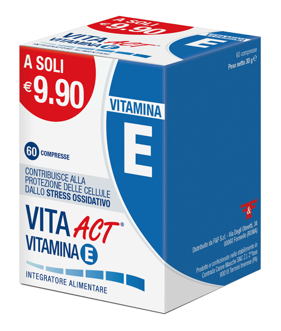 VITA ACT VITAMINA E 60 COMPRESSE - Farmacia-flash.it