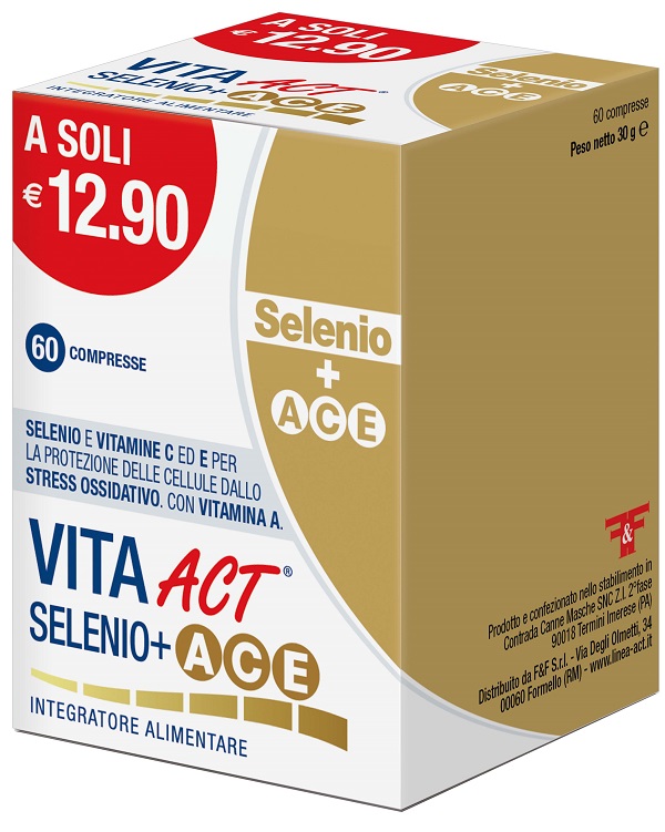 VITA ACT SELENIO+ACE 60 COMPRESSE - Farmacia-flash.it