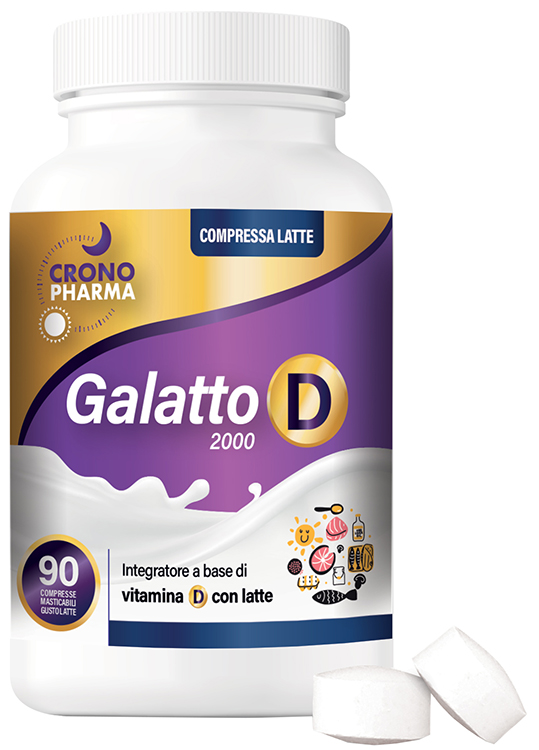 GALATTO D 2000 90 COMPRESSE - Farmacia-flash.it