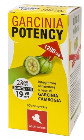 GARCINIA POTENCY 1200 DIMA YELLOW 60 COMPRESSE NO SCONTO - Farmacia-flash.it