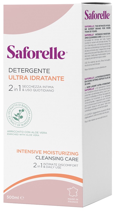 SAFORELLE DETERGENTE ULTRA IDRATANTE 500 ML - Farmacia-flash.it