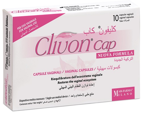 CLIVON CAP NUOVA FORMULA 10 CAPSULE VAGINALI - Farmacia-flash.it