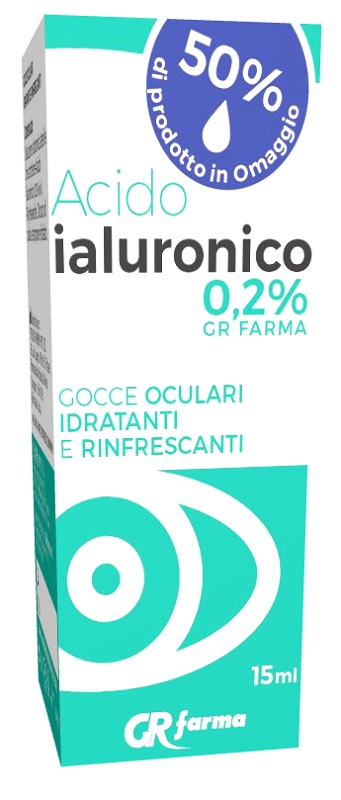 GOCCE OCULARI IDRATANTI RINFRESCANTI ACIDO IALURONICO 15 ML - Farmacia-flash.it