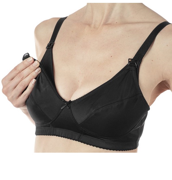 MAMMY REGGISENO MICROFIBRA ALLATTAMENTO BLACK 5D - Farmacia-flash.it