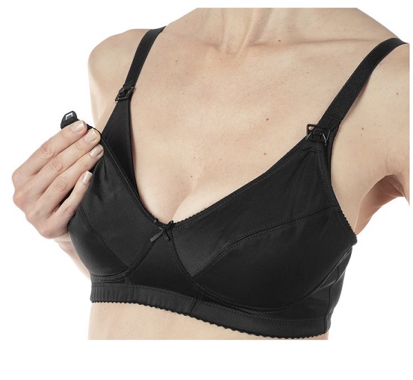 MAMMY REGGISENO MICROFIBRA ALLATTAMENTO BLACK 6D - Farmacia-flash.it