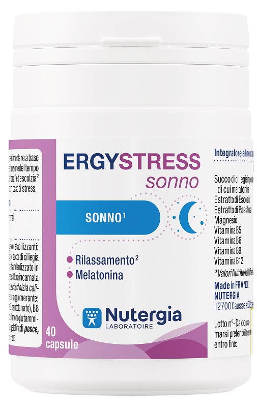 ERGYSTRESS SONNO 40 CAPSULE - Farmacia-flash.it