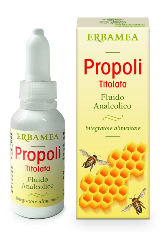 PROPOLI TITOLATA FLUIDO ANALCOLICO 30 ML - Farmacia-flash.it