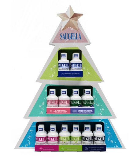 SAUGELLA MINI LOVES NATALE ESPOSITORE 24 PEZZI - Farmacia-flash.it