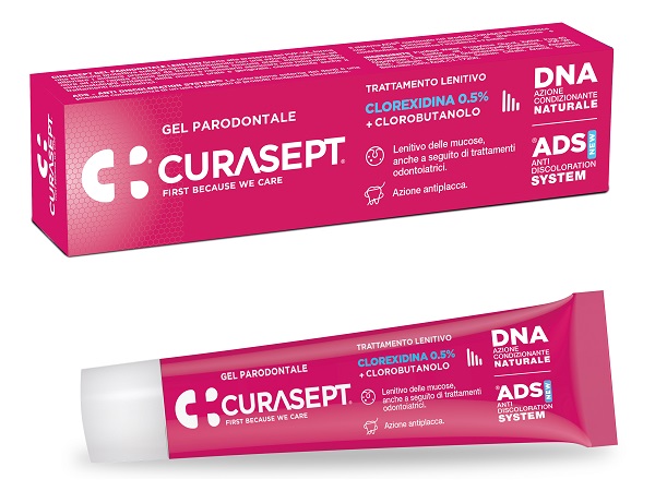 CURASEPT GEL PARODONTALE ADS DNA TRATTAMENTO LENITIVO 30 ML - Farmacia-flash.it