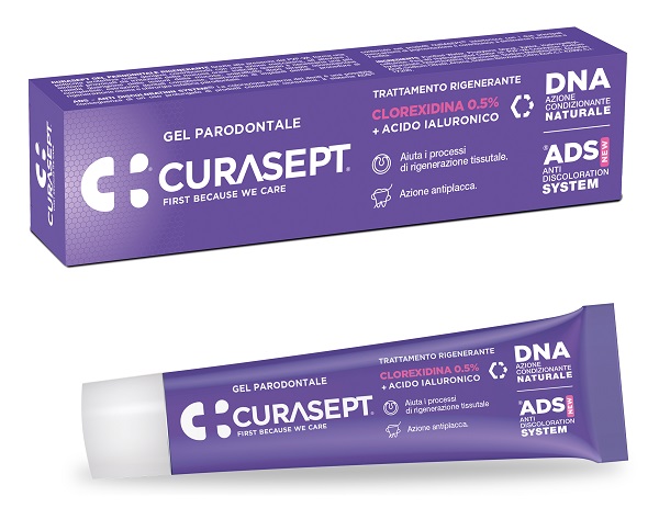 CURASEPT GEL PARODONTALE ADS DNA TRATTAMENTO RIGENERANTE 30 ML - Farmacia-flash.it