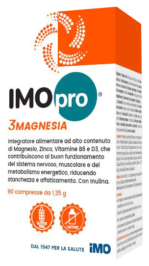 IMOPRO 3 MAGNESIA 90 COMPRESSE - Farmacia-flash.it