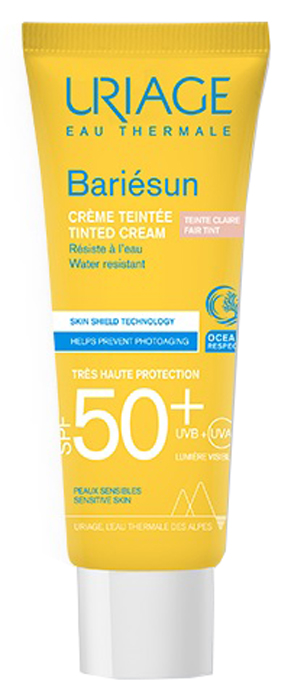 URIAGE EAU THERMALE BARIESUN SPF50+ CREME CLAIRE TEINTEE 50 ML - Farmacia-flash.it