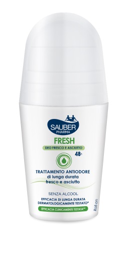 SAUBER FRESH DEODORANTE ROLL-ON 50 ML - Farmacia-flash.it