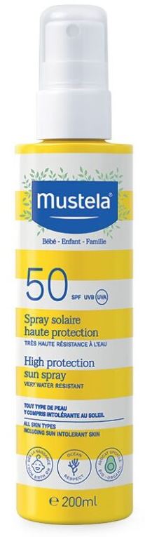 MUSTELA SPRAY SOLARE 200 ML - Farmacia-flash.it