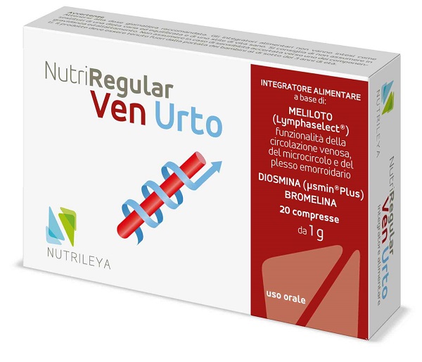 NUTRIREGULAR VEN URTO 20 COMPRESSE - Farmacia-flash.it