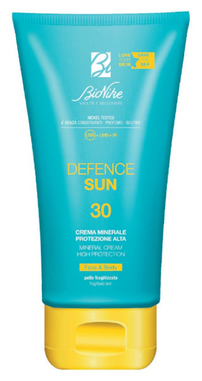 DEFENCE SUN CREMA MINERALE 30 100 ML - Farmacia-flash.it