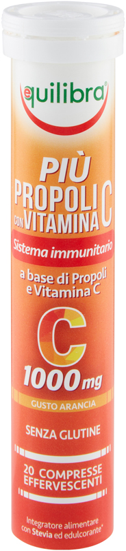 PIU' PROPOLI CON VITAMINA C 20 COMPRESSE - Farmacia-flash.it