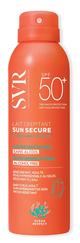 SUN SECURE LAIT CREPITANT SPF50+ 200 ML - Farmacia-flash.it