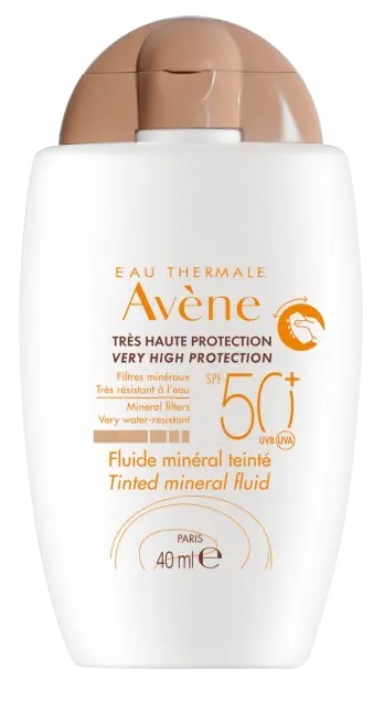 AVENE SOL FLUIDO MINERALE SPF50+ COLORATO NUOVA FORMULA 40 ML - Farmacia-flash.it