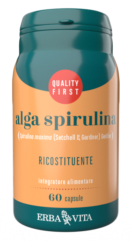 ALGA SPIRULINA 60 CAPSULE - Farmacia-flash.it