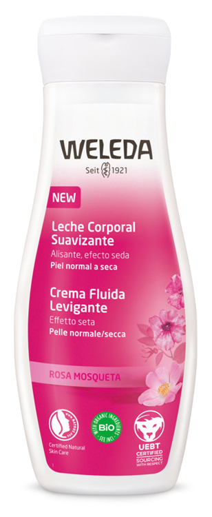 CREMA FLUIDA LEVIGANTE ROSA MOSQUETA 200 ML - Farmacia-flash.it