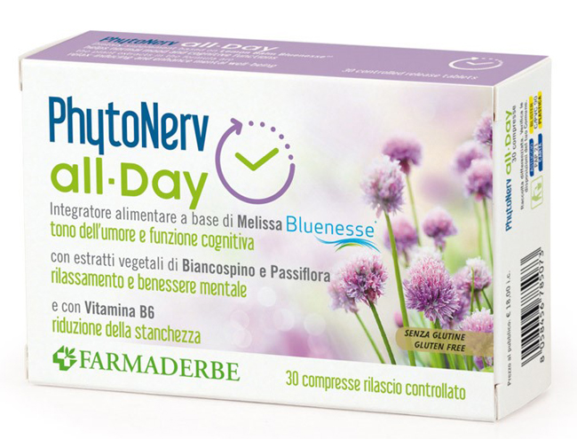 PHYTONERV ALL DAY 30 COMPRESSE - Farmacia-flash.it