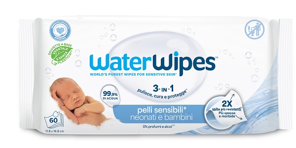 WATERWIPES BIO SALVIETTE 60 PEZZI - Farmacia-flash.it