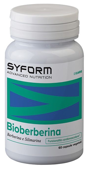 BIOBERBERINA 60 CAPSULE VEGETALI SENZA GLUTINE NATURALMENTE PRIVO DI LATTOSIO - Farmacia-flash.it