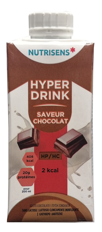HYPERDRINK 2KCAL CIOCCOLATO 4X200 ML - Farmacia-flash.it