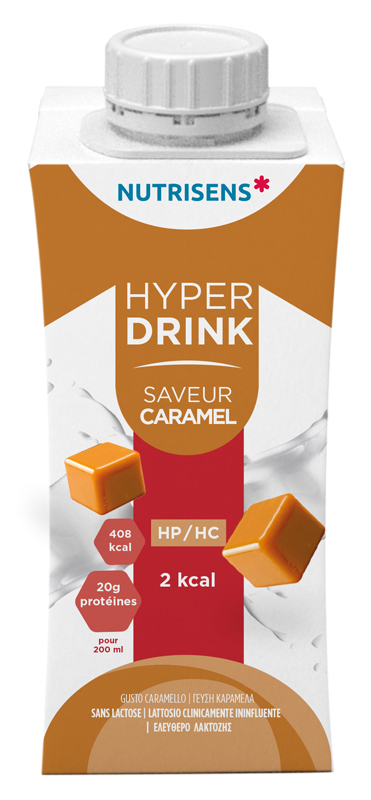HYPERDRINK 2KCAL CARAMELLO 4X200 ML - Farmacia-flash.it