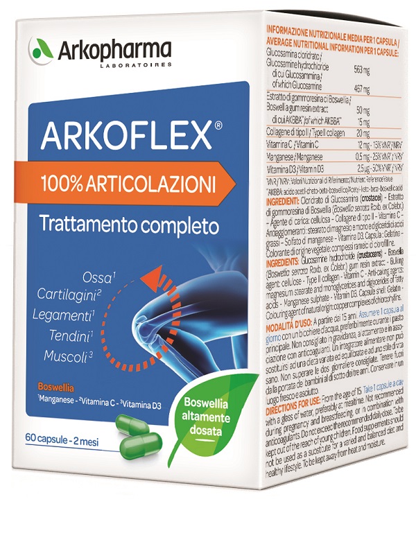 ARKOFLEX 100% ARTICOLAZIONI 60 CAPSULE - Farmacia-flash.it