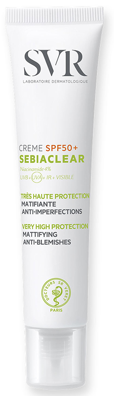 SEBIACLEAR CREMA SPF50+ 40 ML - Farmacia-flash.it