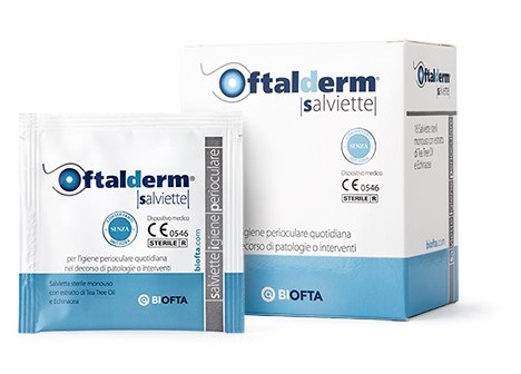OFTALDERM SALVIETTE STERILI MONOUSO 16 PEZZI - Farmacia-flash.it