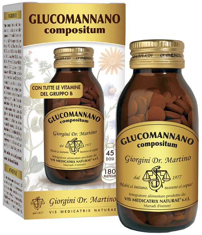 GLUCOMANNANO 180 PASTIGLIE - Farmacia-flash.it