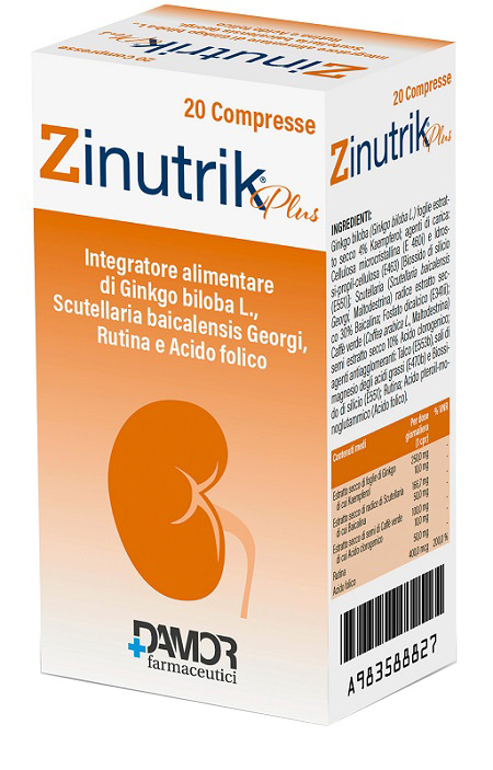 ZINUTRIK PLUS 20 COMPRESSE - Farmacia-flash.it