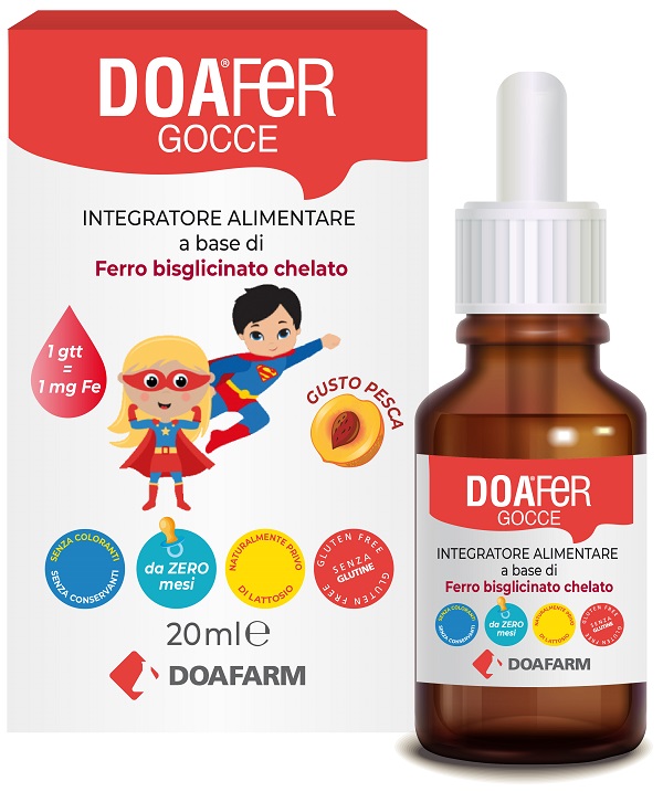 DOAFER GOCCE 20 ML - Farmacia-flash.it