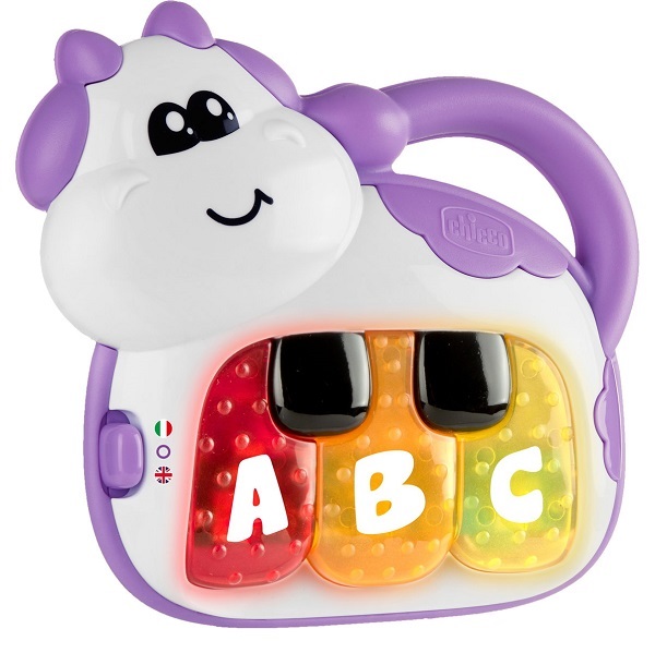 CHICCO GIOCO BS COW PIANO ITALIAN/ENGLISH - Farmacia-flash.it