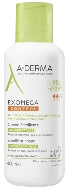 EXOMEGA CONTROL CREMA EMOLLIENTE 400 ML - Farmacia-flash.it