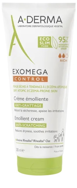EXOMEGA CONTROL CREMA EMOLLIENTE 200 ML - Farmacia-flash.it