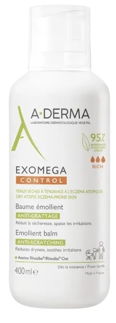 EXOMEGA CONTROL BALSAMO EMOLLIENTE 400 ML - Farmacia-flash.it