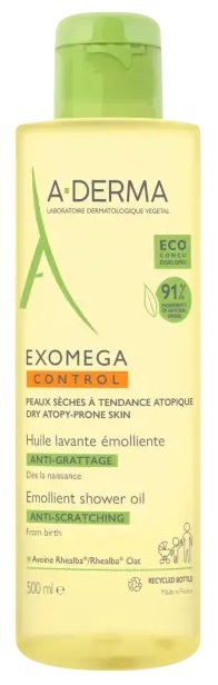EXOMEGA CONTROL OLIO LAVANTE EMOLLIENTE RICARICA 500 ML - Farmacia-flash.it