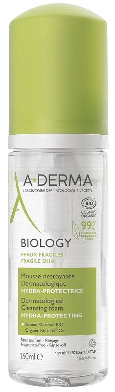 ADERMA A-D BIOLOGY SCHIUMA DETERGENTE 150 ML - Farmacia-flash.it